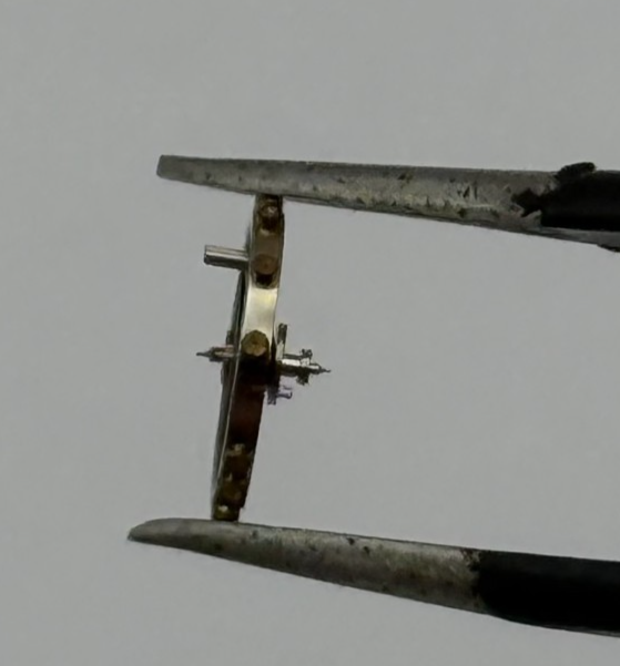 AS 976 1012 Balance Wheel Complete And Spring Inca 532 M Watch Movement Parts