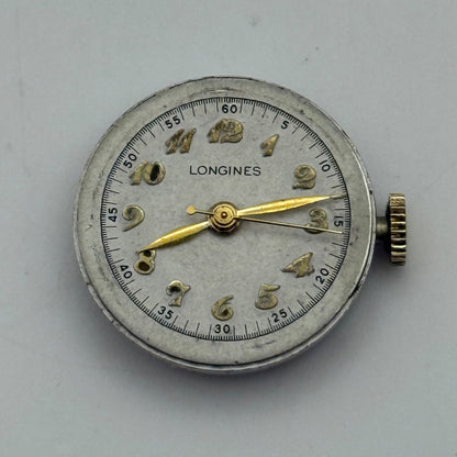 Longines 8LN Centre Seconds Manual Wind Watch Movement RARE Vintage PARTS 19.5mm
