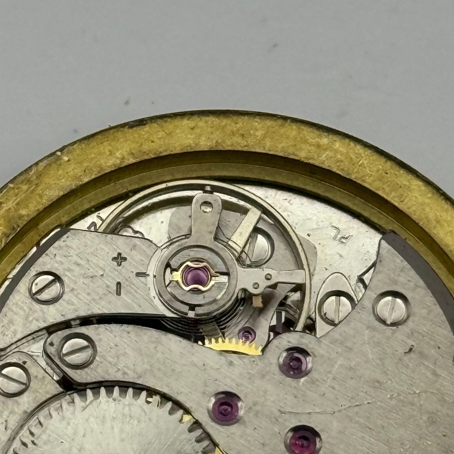 FHF 72 Watch Movement Mappin Manual Wind Vintage Swiss Parts Repair 31.6mm