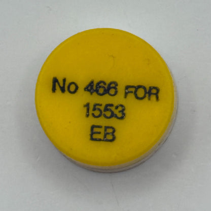 EB 1553 Balance Wheel Complete And Spring  Renata 466 Watch Movement Parts NOS 
