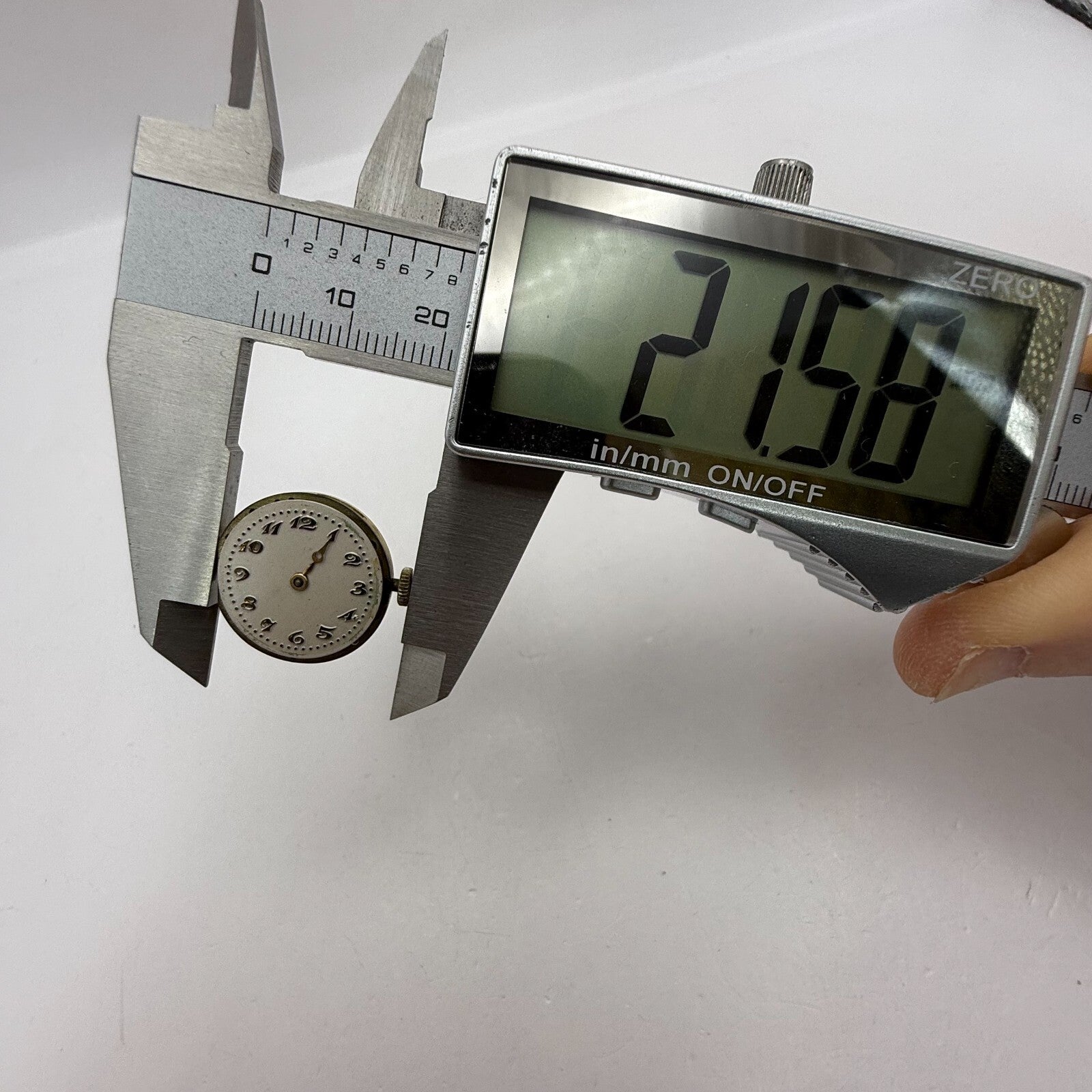 19.6mm Vintage High Grade Vertex Supreme Manual Wind Watch Movement PARTS REPAIR