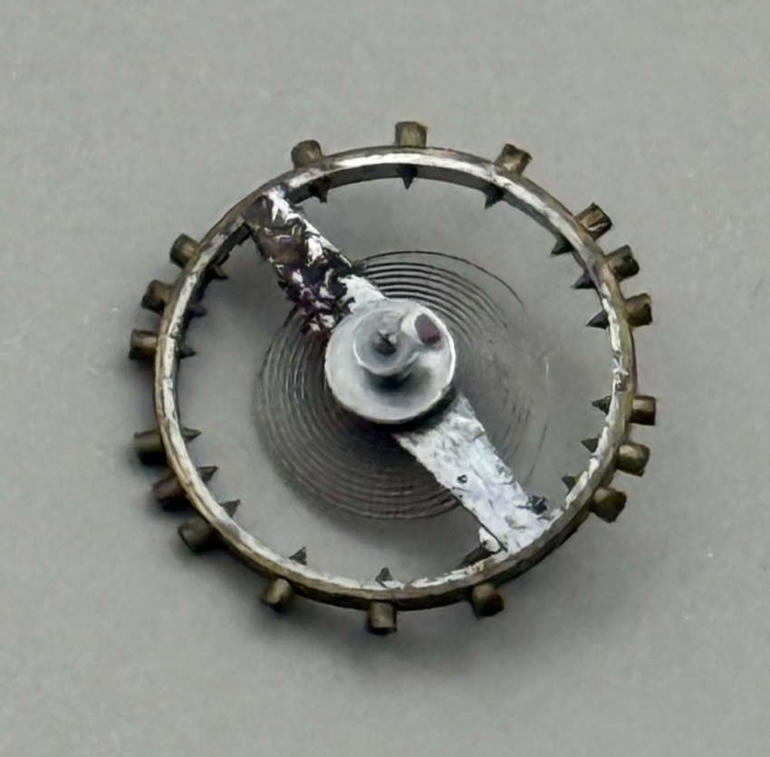 AS 341 Balance Wheel Complete And Spring 10½’’’ Renata 18 Watch Movement Parts