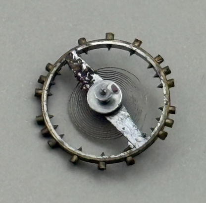AS 341 Balance Wheel Complete And Spring 10½’’’ Renata 18 Watch Movement Parts