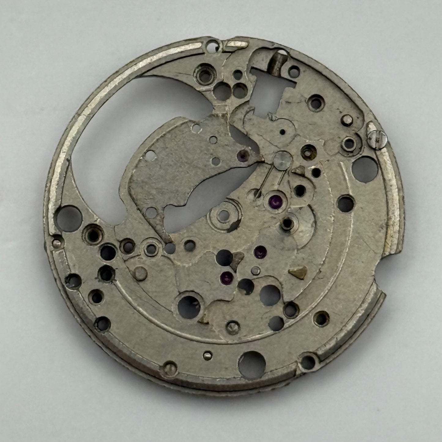 AS 2066 Watch Movement Main Plate Manual Wind Vintage Swiss Parts Repair 25.9mm
