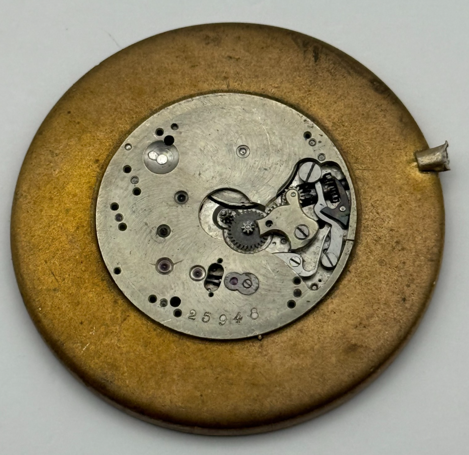 Paris Grand Prix 1900 Watch Movement Manual Wind Vintage Parts Repair 36.9mm