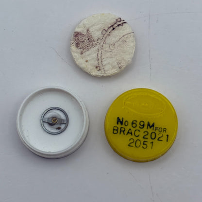 Brac 2021 2051 Balance Wheel Complete And Spring 69 M Watch Movement Parts NOS