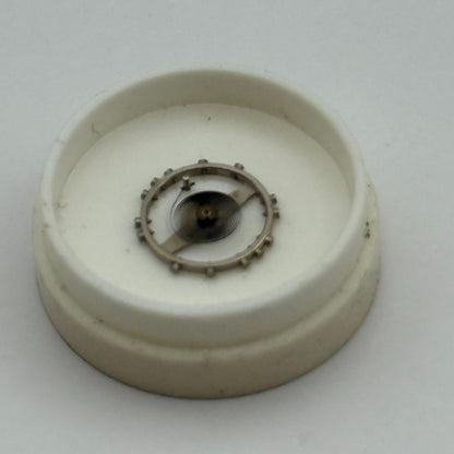 AS 1051 Balance Wheel Complete And Spring 5¼’’’ 34 M Watch Movement Parts NOS