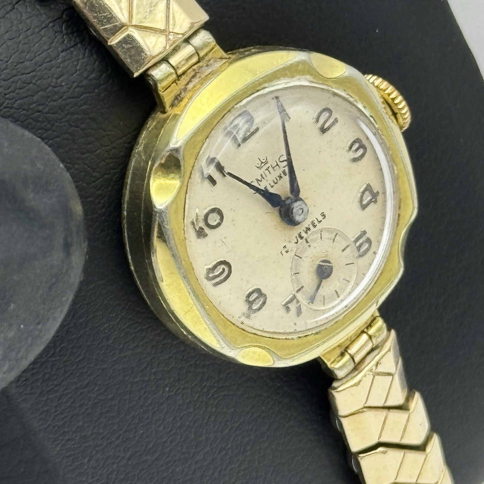 21mm Women’s Smiths De Luxe Rolled Gold Running Watch For Restoration