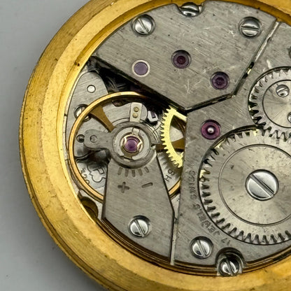 Garrard Peseux 320 Watch Movement Running Manual Wind Vintage Swiss Parts 30.2mm