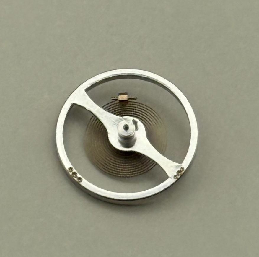 Oris 260 290 Balance Wheel Complete And Spring 260 Watch Movement Parts NOS 