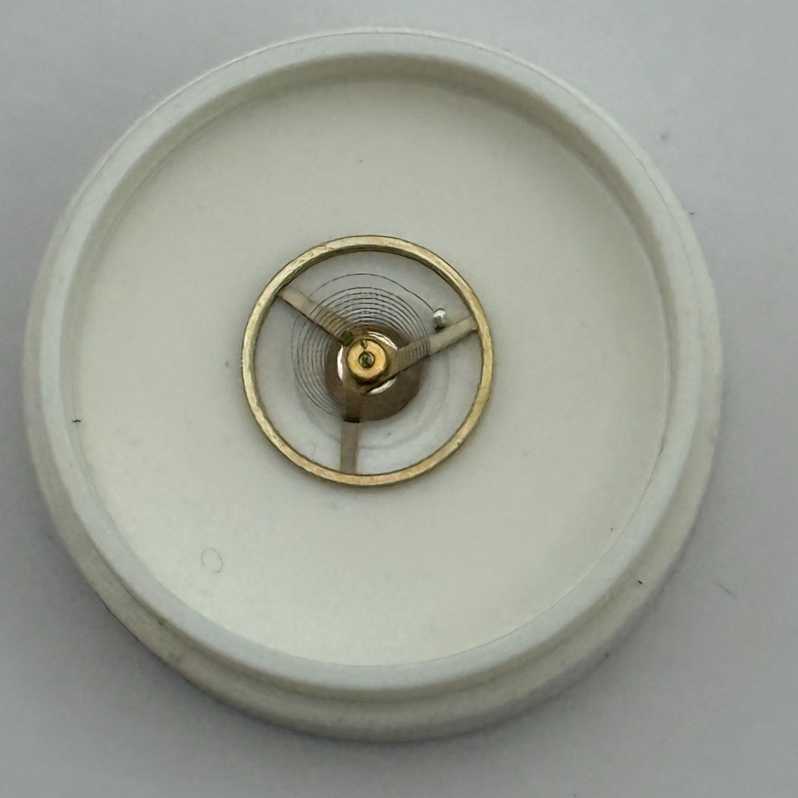 FHF 57 Balance Wheel Complete And Spring 6¾’’’ 1611 M Watch Movement Parts NOS