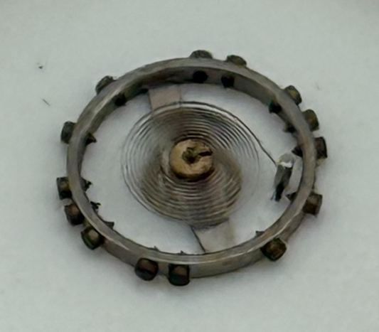AS 976 1012 Balance Wheel Complete And Spring  20 M Watch Movement Parts NOS