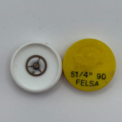 Felsa 90 Balance Wheel Complete And Spring 5¼’’’ Renata Watch Movement Parts 