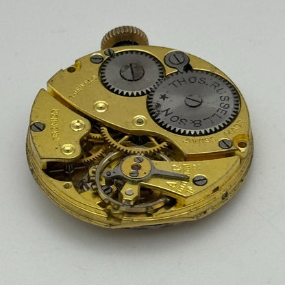 23.6mm Thomas Russell & Son Premier Balance Ok 7 Jewels Watch Movement PARTS