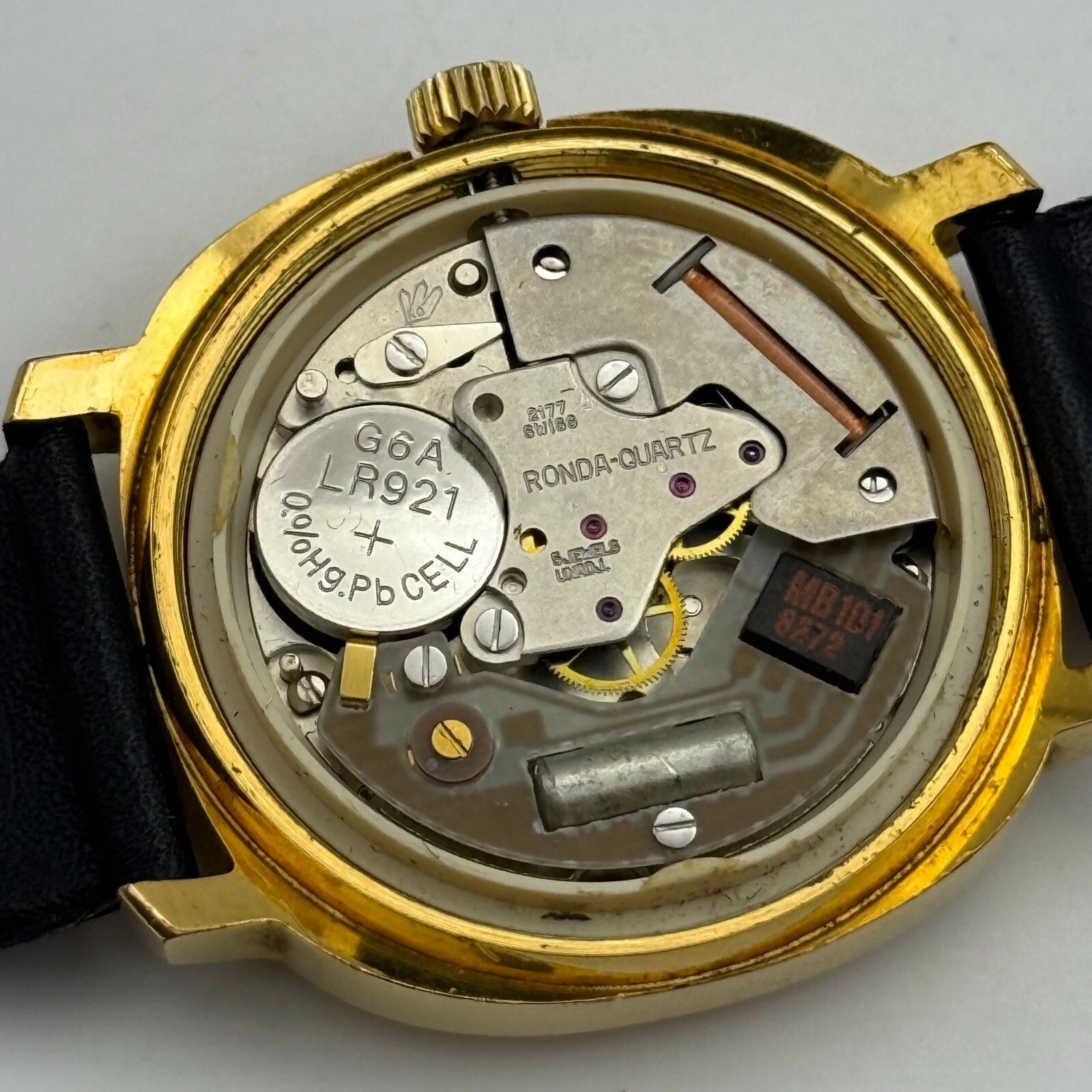 34mm London Watch Co 32768 Hz Ronda 2177 Swiss Quartz Watch Working With Issues