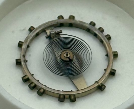 AS 984 Balance Wheel Complete And Spring 10''' 30 M Watch Movement Parts NOS