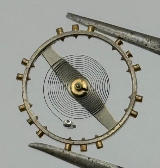 Felsa 690 1560 Inca Balance Wheel Complete And Spring 188 M Watch Movement Parts