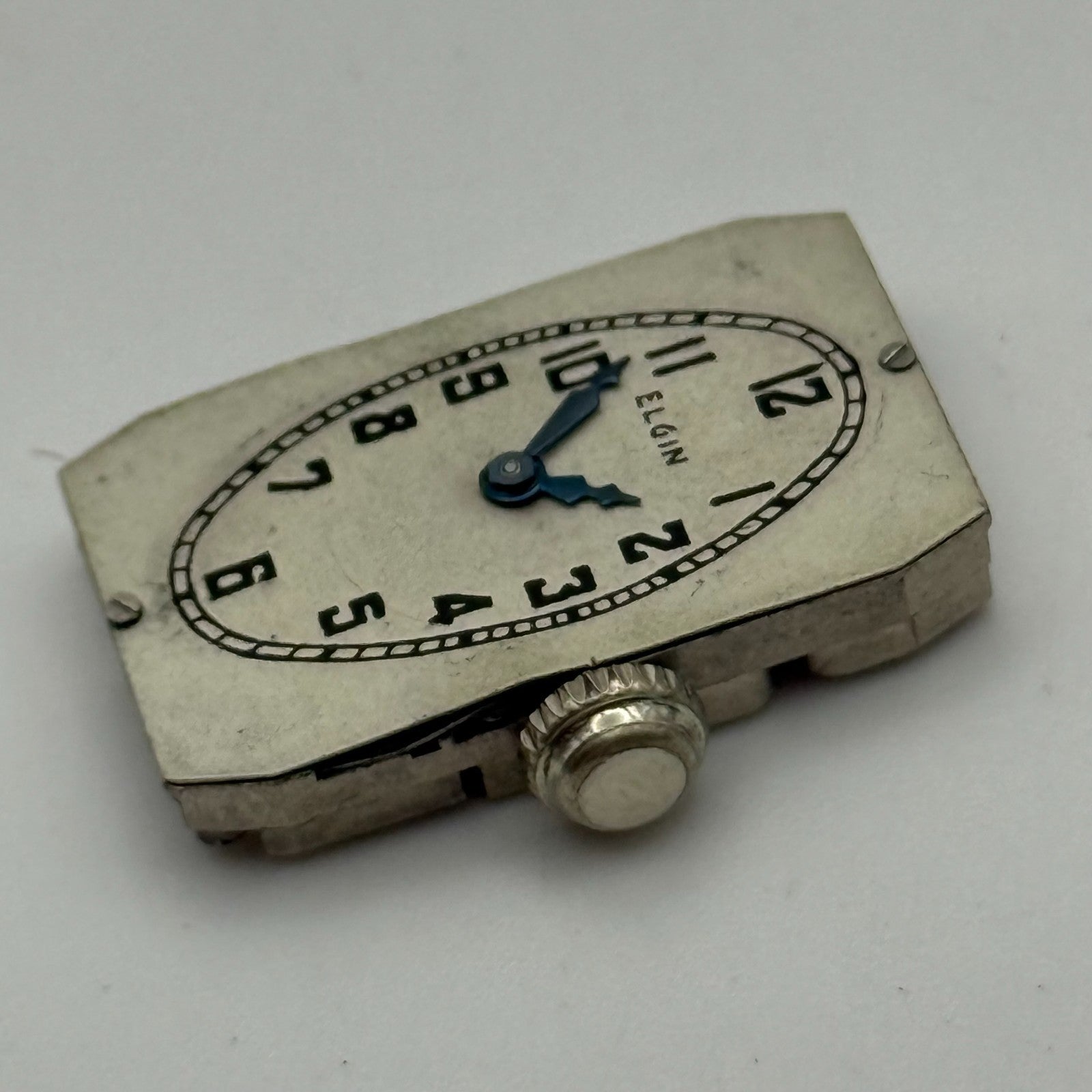 Running 1930 Vintage 18/0s Elgin 483 Model 1 American Watch Movement For PARTS