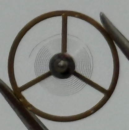 BFG 927-21 Balance Wheel Complete And Spring  1892 M Watch Movement Parts NOS