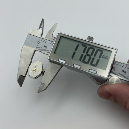 15.3mm Vintage Waltham MJWC R711 Manual Wind Watch Movement PARTS REPAIR