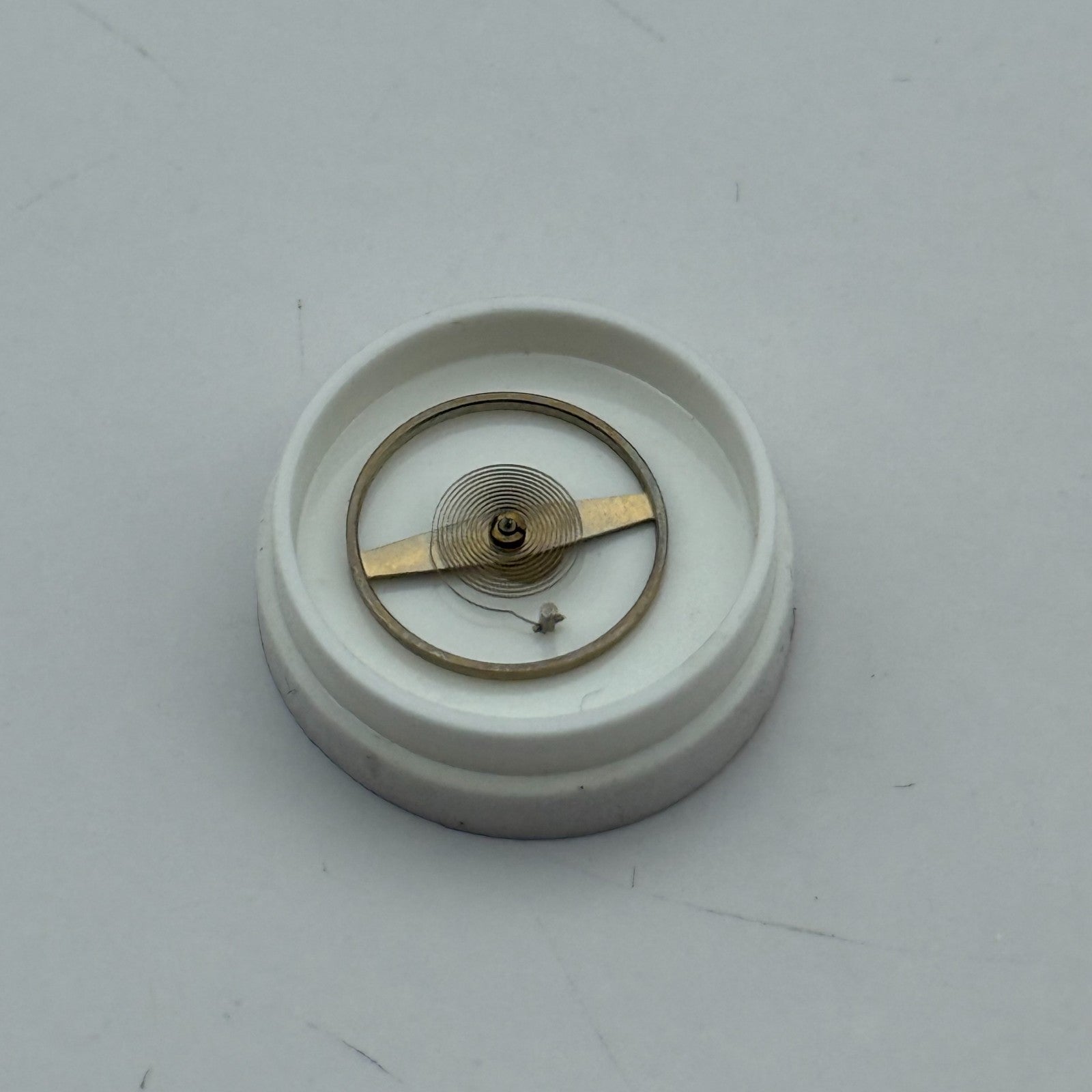 ST 96 Balance Wheel Complete And Spring 11 1/2'''  1268 M Watch Movement Parts