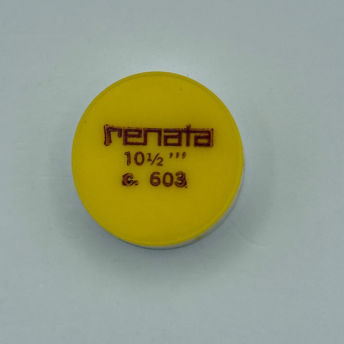 c.603 Balance Wheel Complete And Spring 10 1/2''' Watch Movement Parts NOS