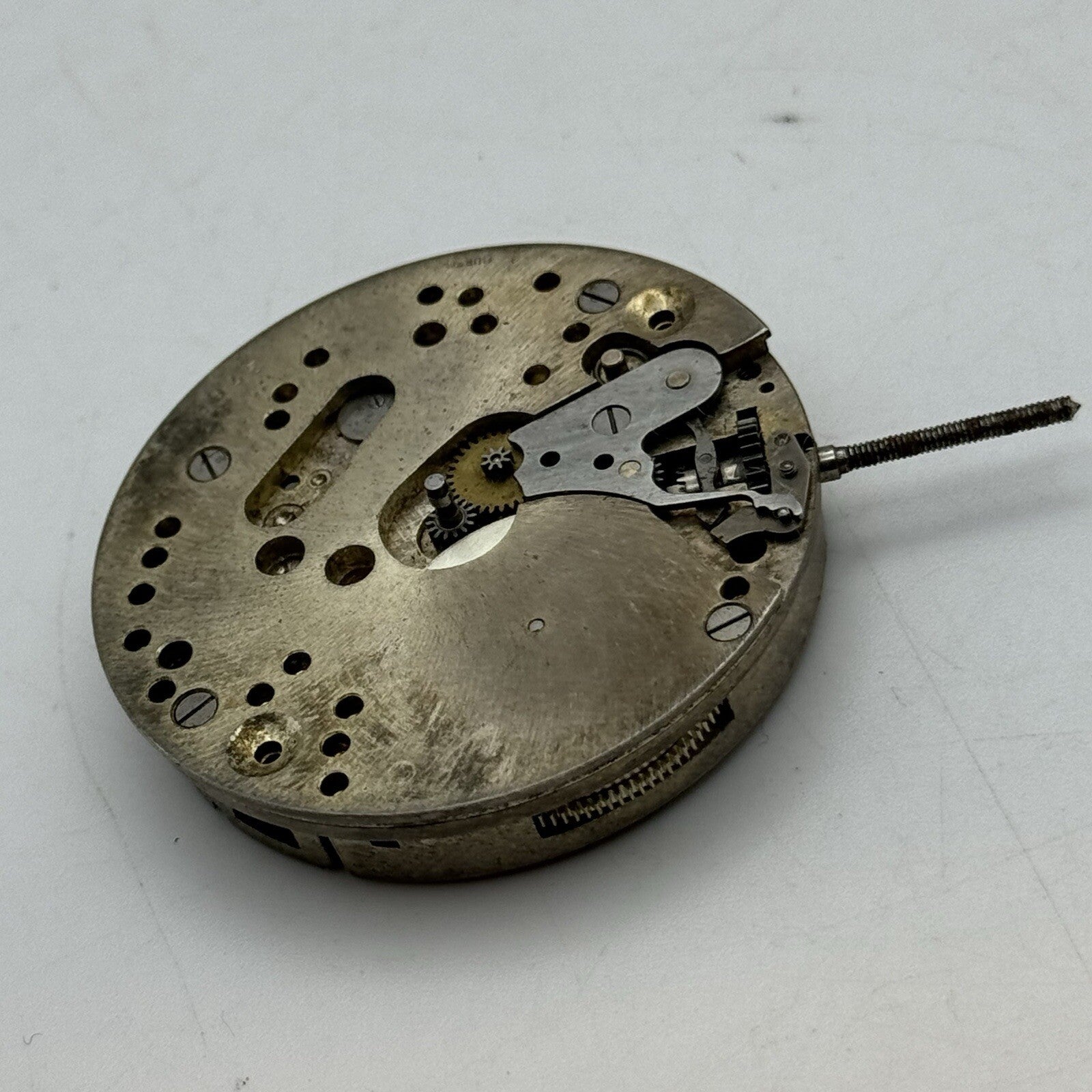 42.7mm Manual Wind Buren Watch Co Higher Grade Pocket Watch Movement FOR PARTS