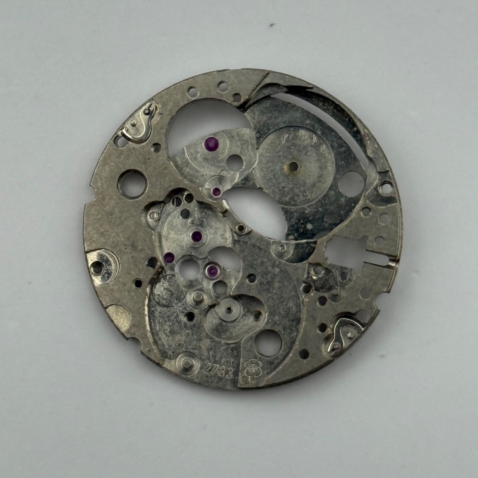 ETA 2783 F6 Watch Movement Main Plate Automatic Vintage Swiss Parts 25.9mm