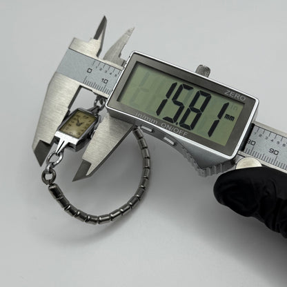 14mm Vintage Ladies Art Deco Beaded Bracelet Manual Wind Watch PARTS / REPAIR