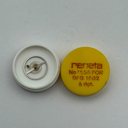 BFG 1582 Balance Wheel Complete And Spring 1558 Watch Movement Parts NOS