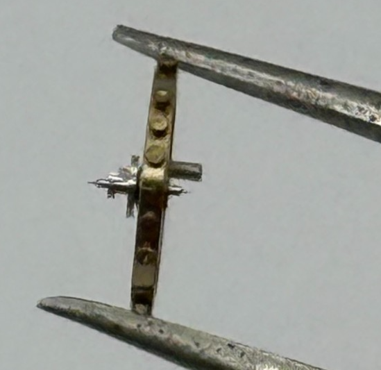 ETA 2485 Balance Wheel Complete And Spring 1379 M Watch Movement Parts 