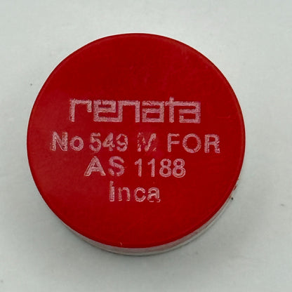 AS 1188 Balance Wheel Complete And Spring Inca 549 M Watch Movement Parts NOS