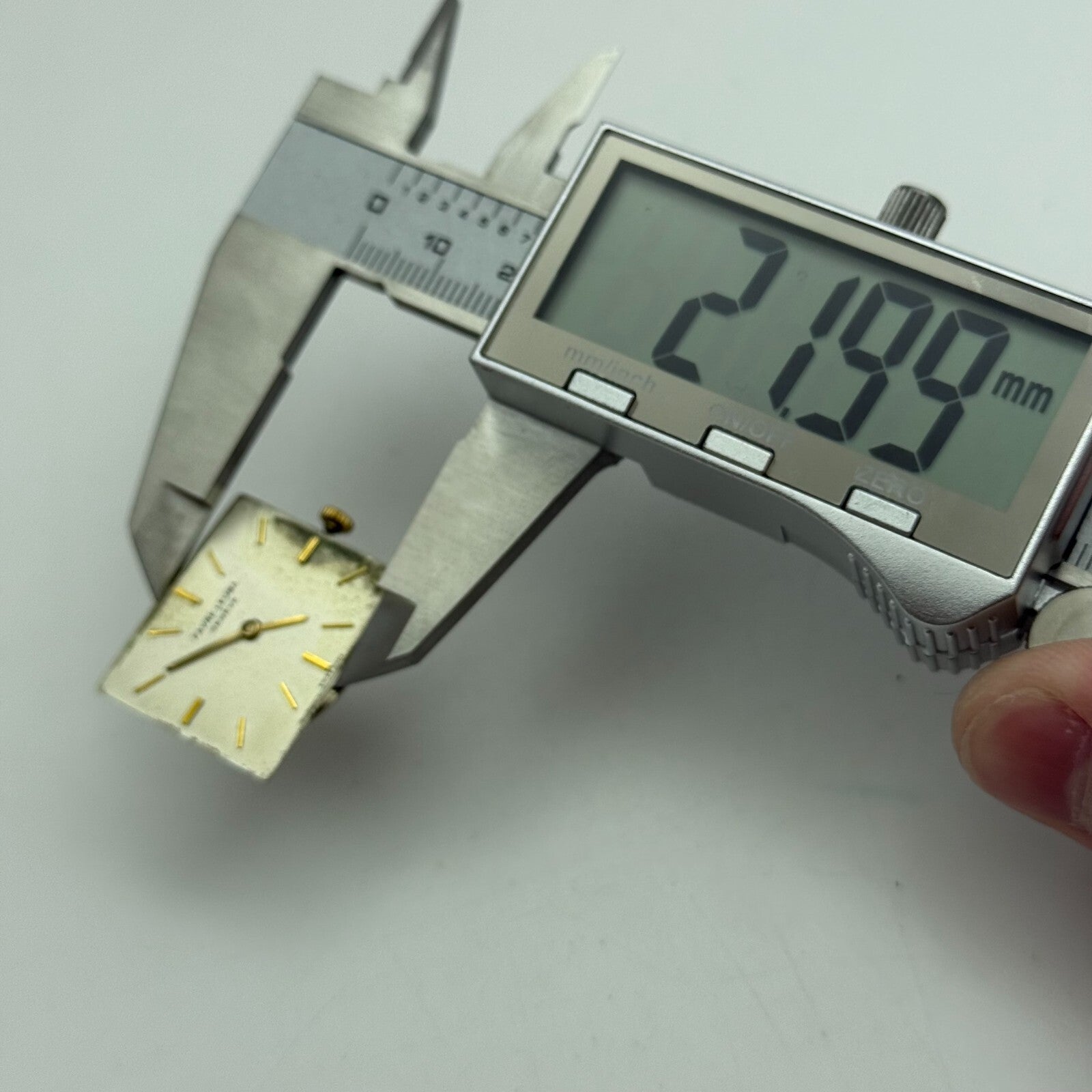 21.9mm Running Vintage Zodiac Cal 52 Favre Leuba Watch Movement PARTS REPAIR