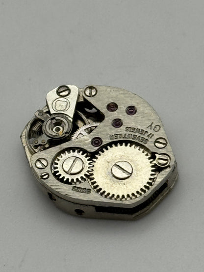 15.2mm Vintage Fhf ST 69-21 Manual Wind Swiss Watch Movement PARTS REPAIR