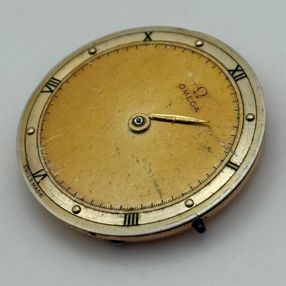 28.6mm 1940s Vintage Omega 28SC Swiss Manual Wind Watch Movement PARTS REPAIR
