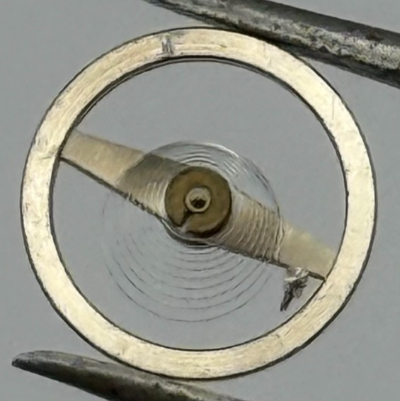 EB 1612 Balance Wheel Complete And Spring 6 3/4-8''' 950 Watch Movement Parts 
