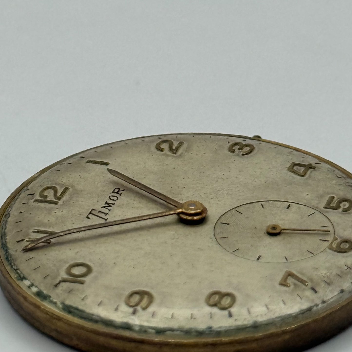 AS 1200 Watch Movement Timor Manual Wind Vintage Swiss Parts Repair 30.4mm