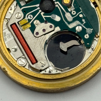 ETA 955.414 Quartz Watch Movement Rotary Date Vintage Swiss Parts Repair 30.9mm