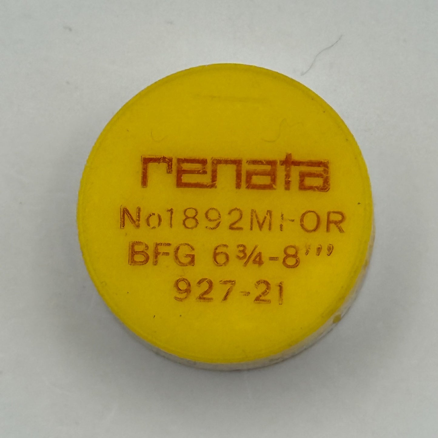 BFG 927-21 Balance Wheel Complete And Spring  1892 M Watch Movement Parts NOS