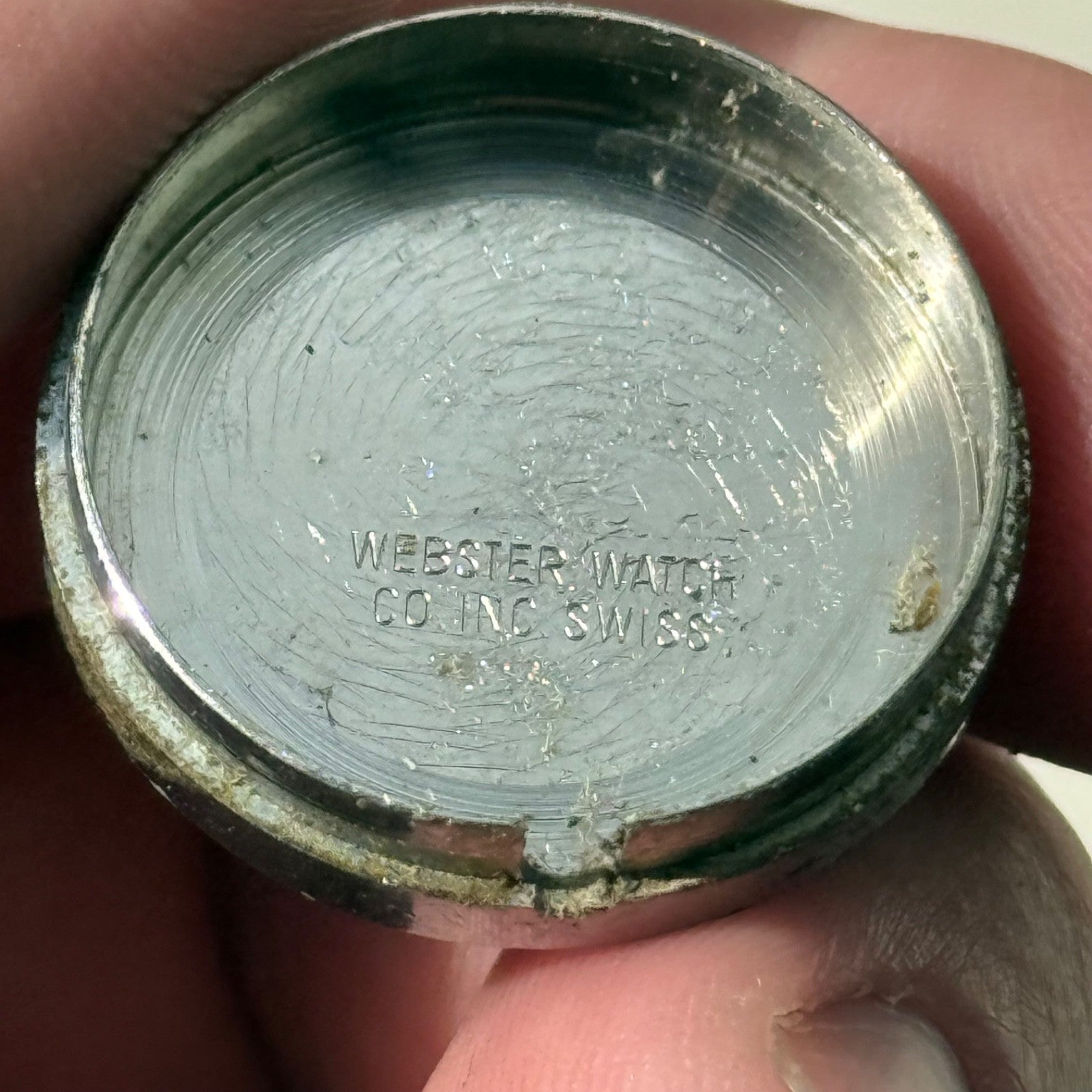 25mm Vintage 1972 Peter Pan Webster Watch Co Swiss Manual Wind PARTS / REPAIR