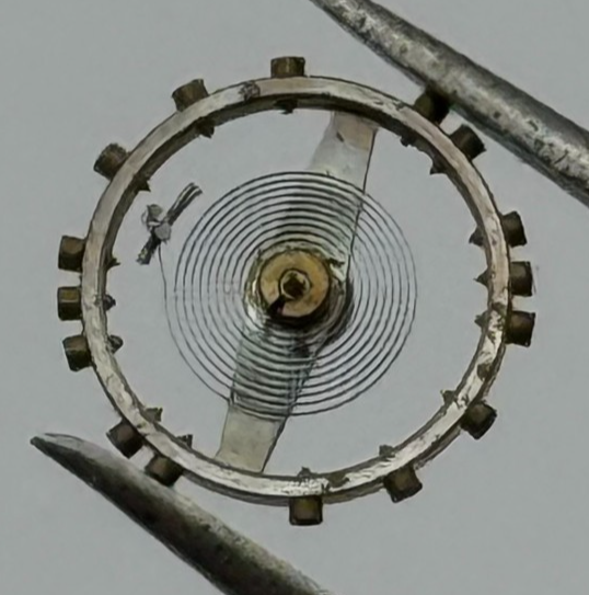 AS 1051 Balance Wheel Complete And Spring  Watch Movement Parts NOS