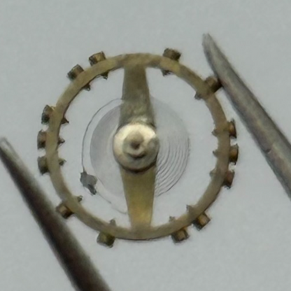 AS 976 1012 Balance Wheel Complete And Spring  29 M Watch Movement Parts NOS