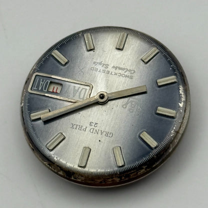 Colombo Style Grand Prix Day Date 1978-3 Watch Movement Manual Wind Parts 24mm
