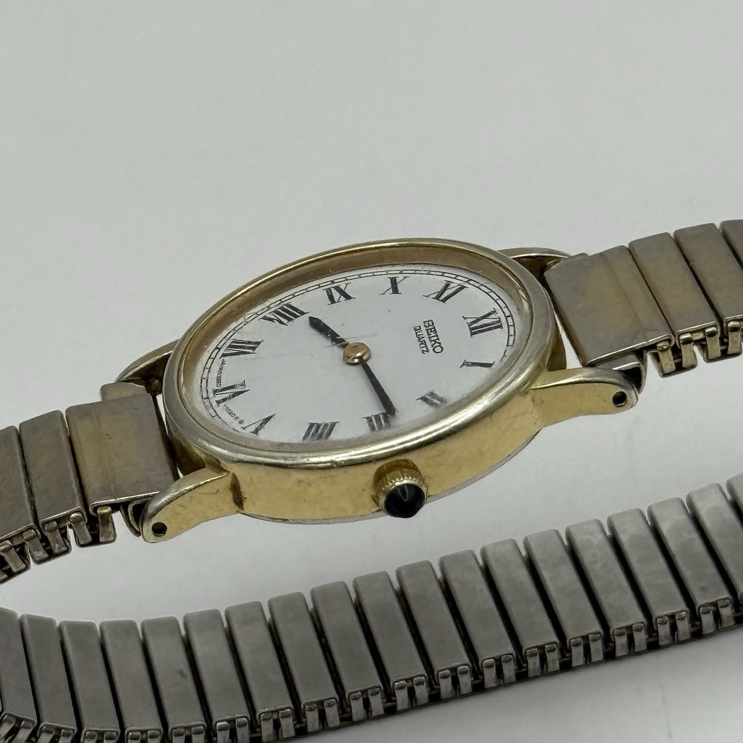 21mm Working Vintage Ladies Seiko 2320-5600 Expandable Strap Japan Quartz Watch