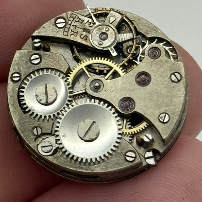 23.6mm Porcelain Dial Trench Dial Hands Watch Movement Manual Wind PARTS SPARES