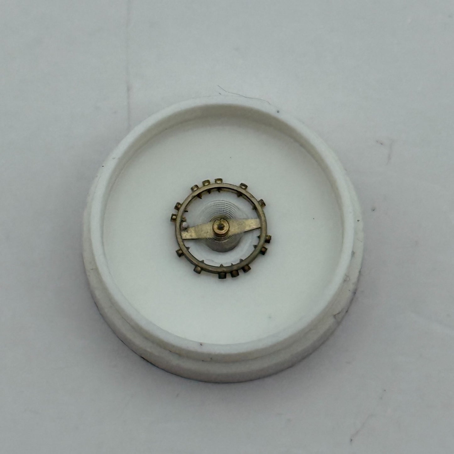AS 976 1012 Balance Wheel Complete And Spring  29 M Watch Movement Parts NOS