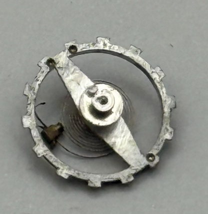 EB 1225 Balance Wheel Complete And Spring 5¼’’’ PL 112 M Watch Movement Parts