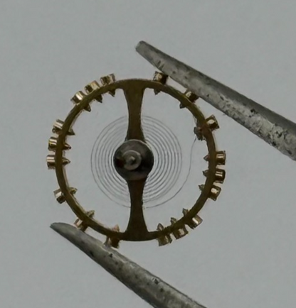 AS 976 1012 Balance Wheel Complete And Spring  Renata 29 M Watch Movement Parts 