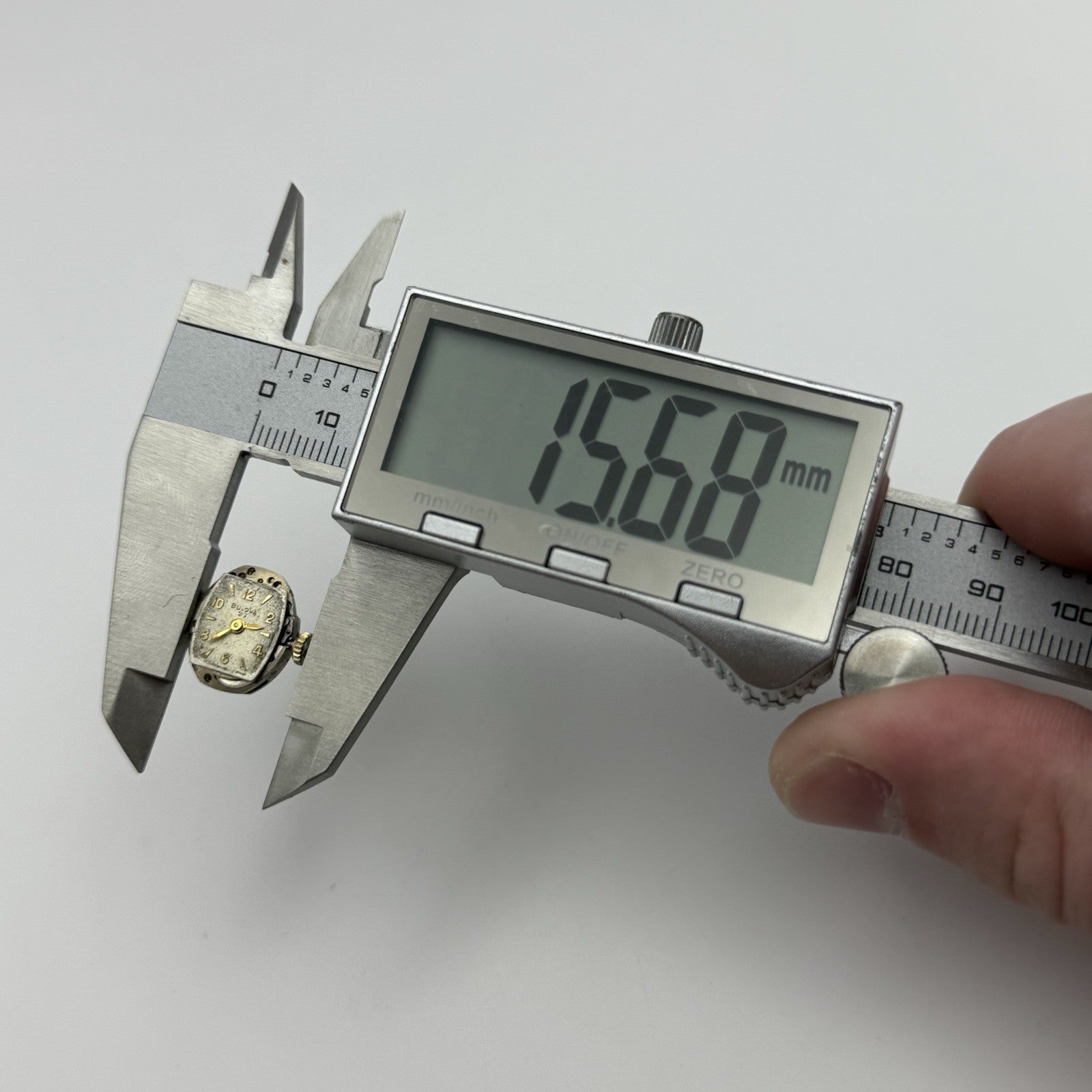 13.1mm Running Vintage Ladies Bulova 5AD Manual Wind Swiss Watch Movement PARTS