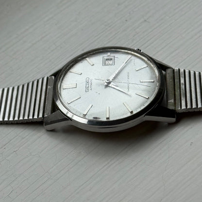 Men's Vintage Seiko Full AutoWinding Watch Diashock Bracelet 36mm Japan Running